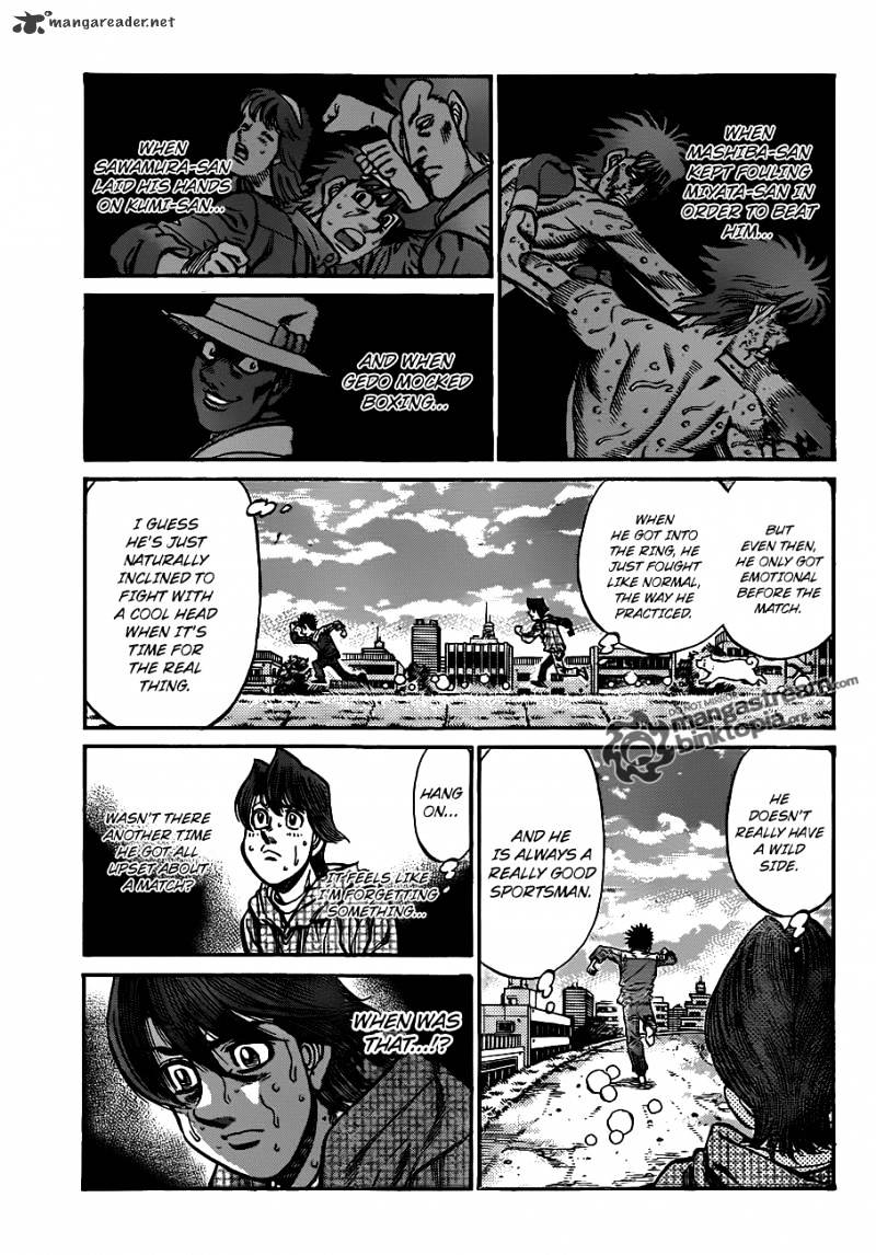 Hajime no Ippo: Fighting Spirit, Chapter 925 image 10